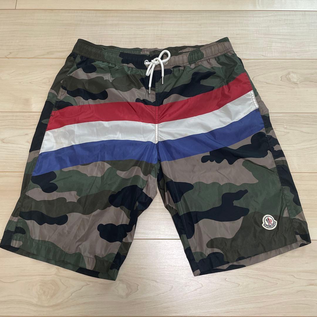 t*n様 【A56】Moncler モンクレール 迷彩水着 海パン メンズ Lサ