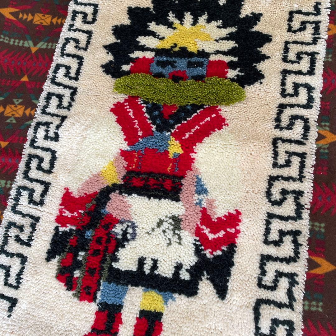 レア！60s〜70sネイティブアメリカン カチナ壁掛けプエブロUSAヴィンテージ