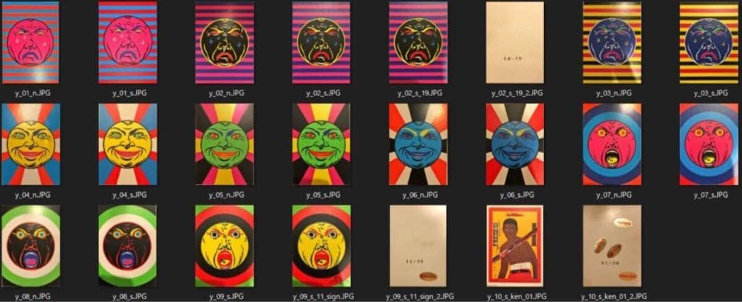 横尾忠則 カードコレクション シルクスクリーン版 全9種 コンプリート ⁺おまけ