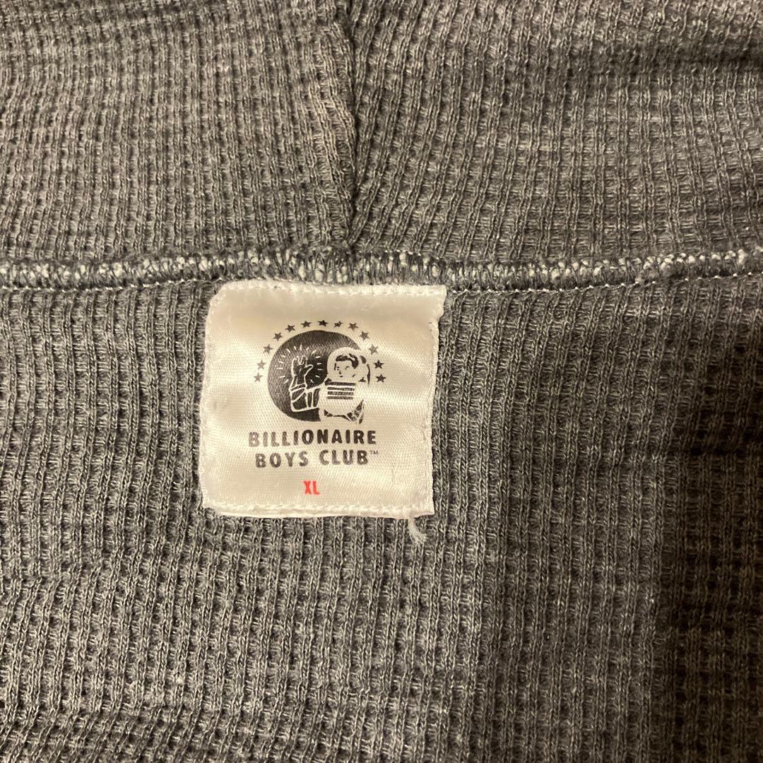 ビリオネアボーイズクラブ ダブルフルジップ スウェット パーカー XL