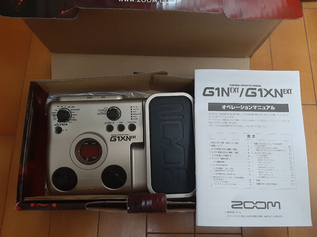 zoom z1xnext ギター　マルチエフェクター
