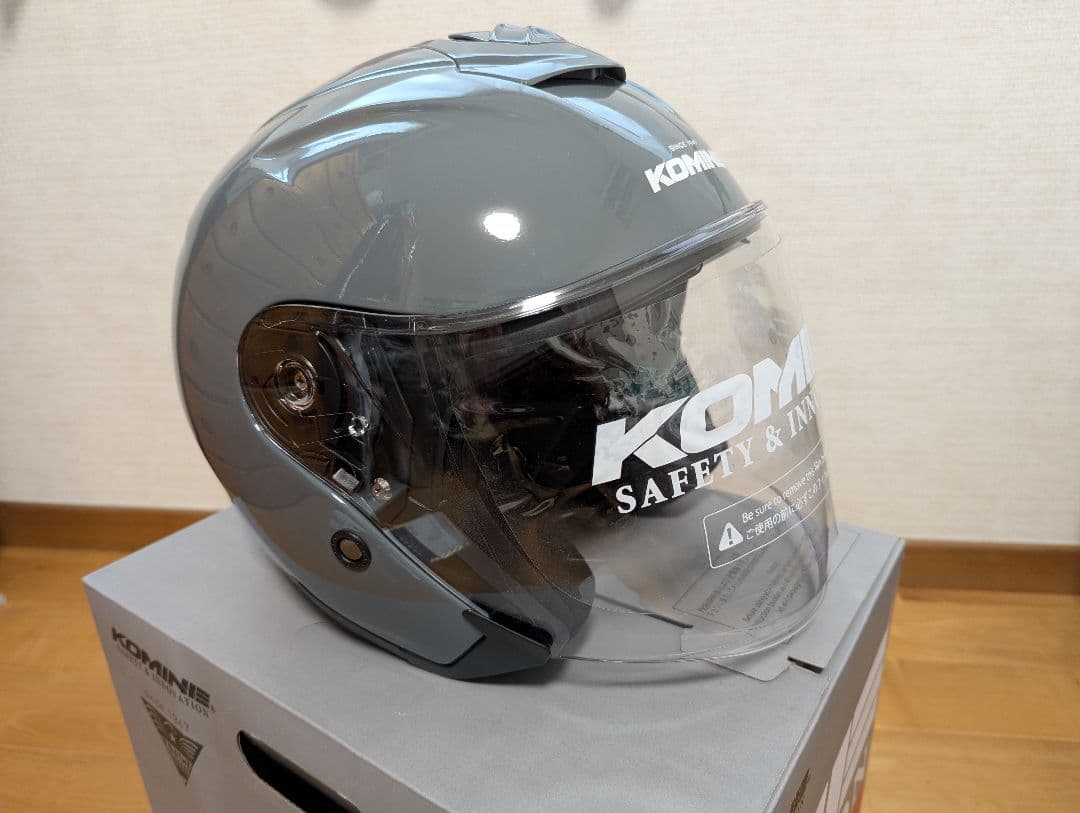 KOMINE コミネ HK‐172 FL FRP ジェットヘルメット