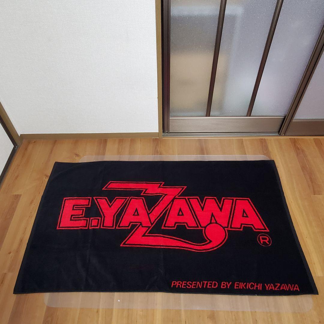 【希少品】矢沢永吉 ビーチタオル ブラック レッド