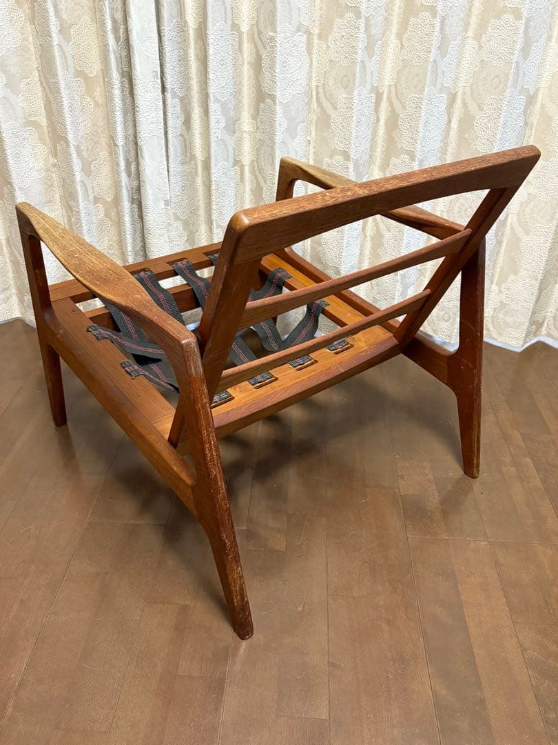 デンマーク製 ヴィンテージ　チェア　1シートソファ　北欧家具　椅子　高級家具