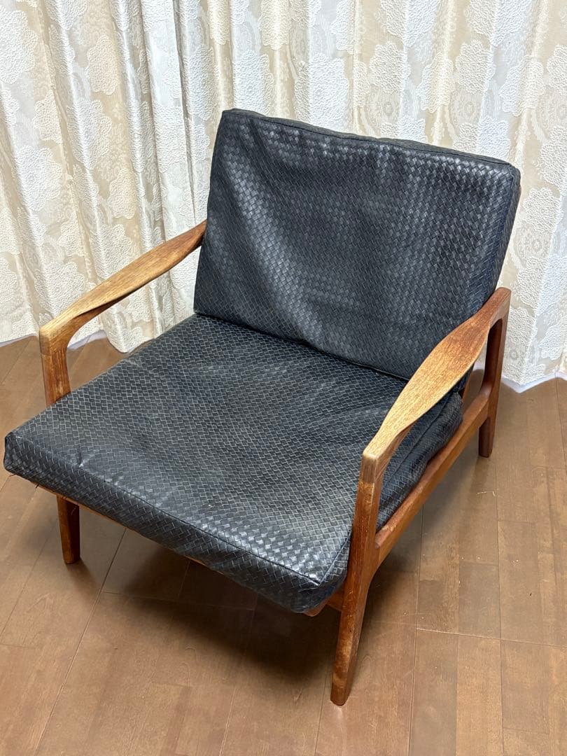 デンマーク製 ヴィンテージ　チェア　1シートソファ　北欧家具　椅子　高級家具