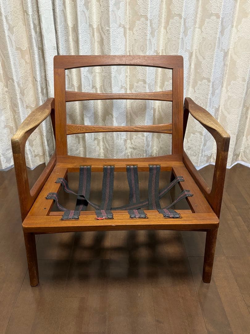 デンマーク製 ヴィンテージ　チェア　1シートソファ　北欧家具　椅子　高級家具