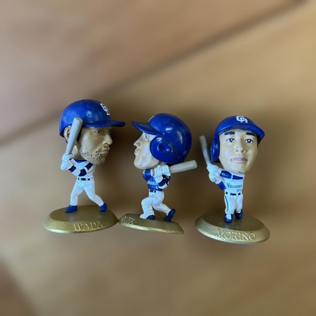 希少　中日ドラゴンズ チビプロフィギュア2008 コンプリート➕金台座3体➕2体