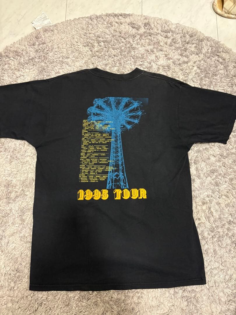 90's R.E.M 95年ツアーTシャツ　バンドTシャツ