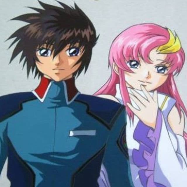 ガンダムＳＥＥＤ　キラ・ヤマト　ラクス・クライン　複製セル画