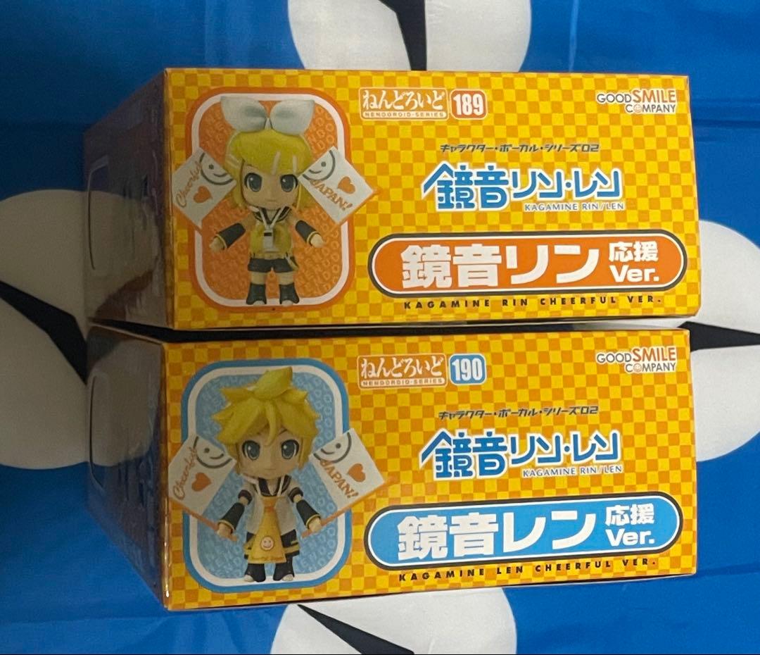 【ねんどろいど】鏡音レン・リン　応援Ver.／ボーカロイド