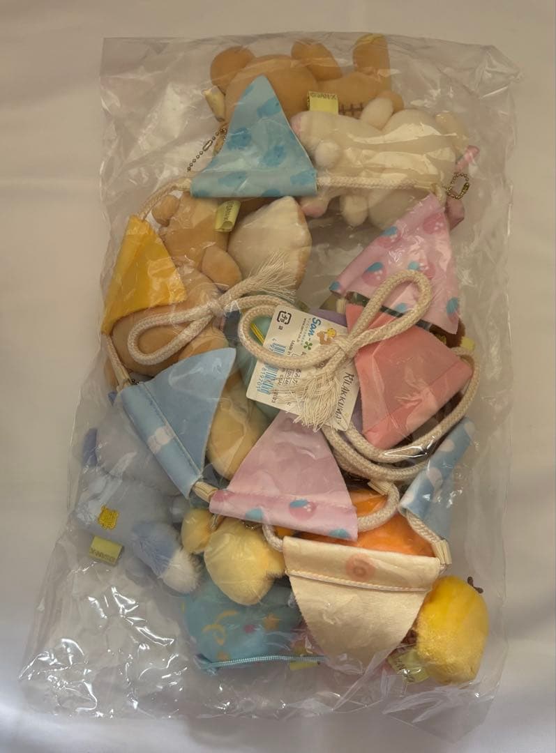 リラックマ 20周年記念限定 ぬいぐるみガーランド