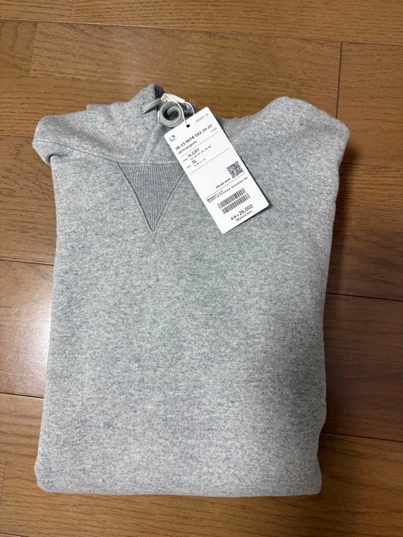 LOOPWHEELER BEAMS PLUS 別注スウェットパーカー