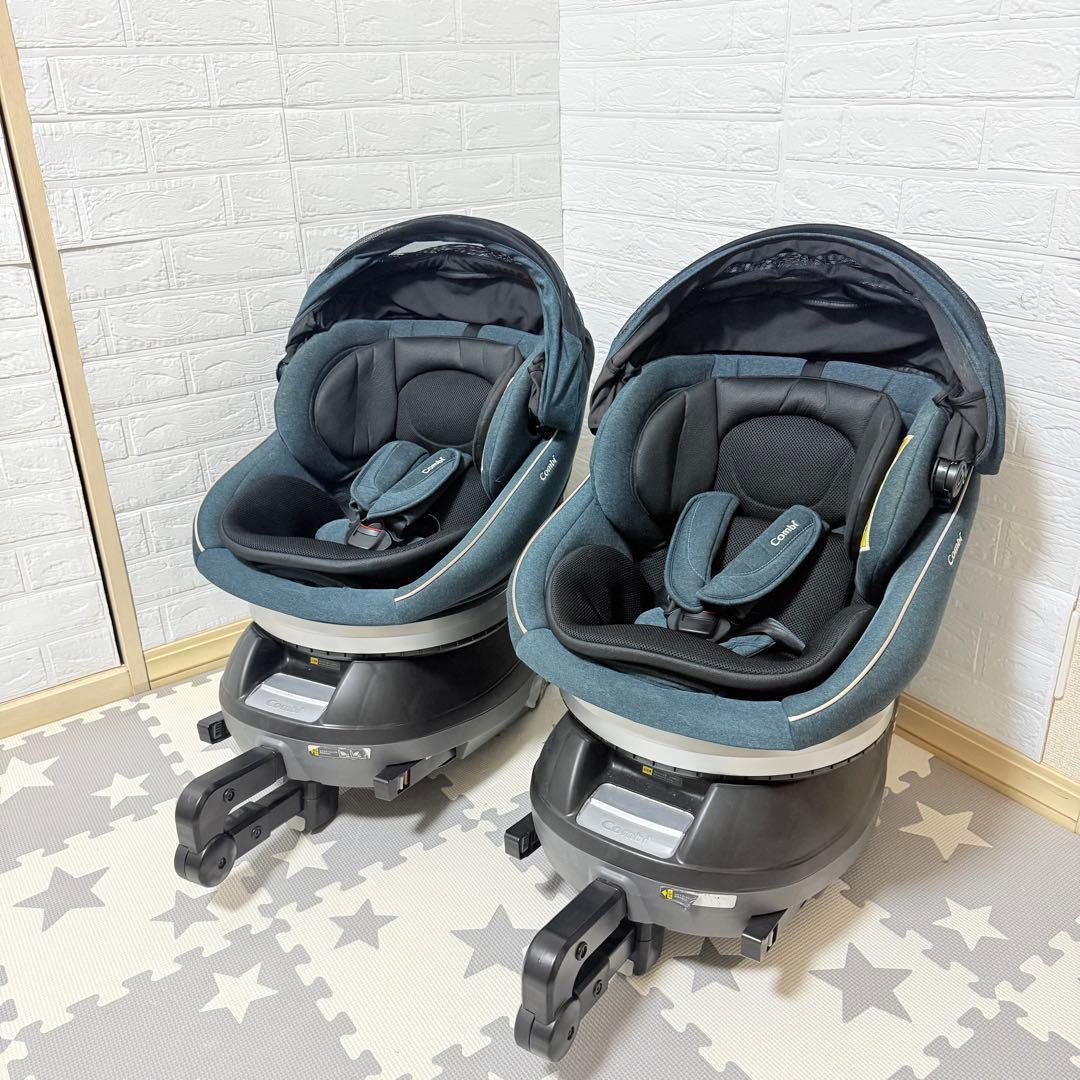 【極美品】コンビチャイルドシート クルムーヴスマートisofix ★2台セット★