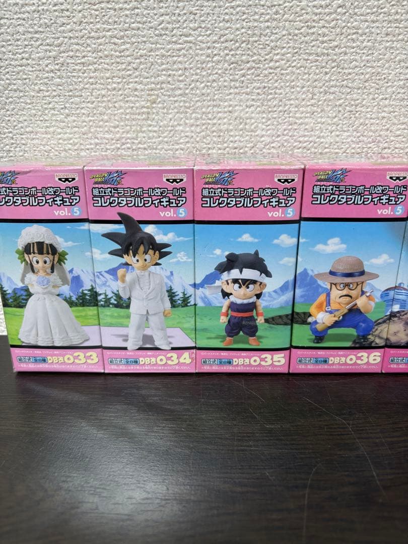 組立式ドラゴンボール改ワールドコレクタブルフィギュアvol.5