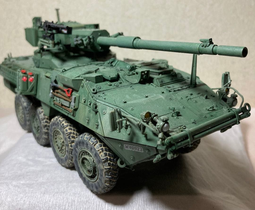 【完成品】AFVクラブ1/35アメリカ陸軍ストライカーMGS