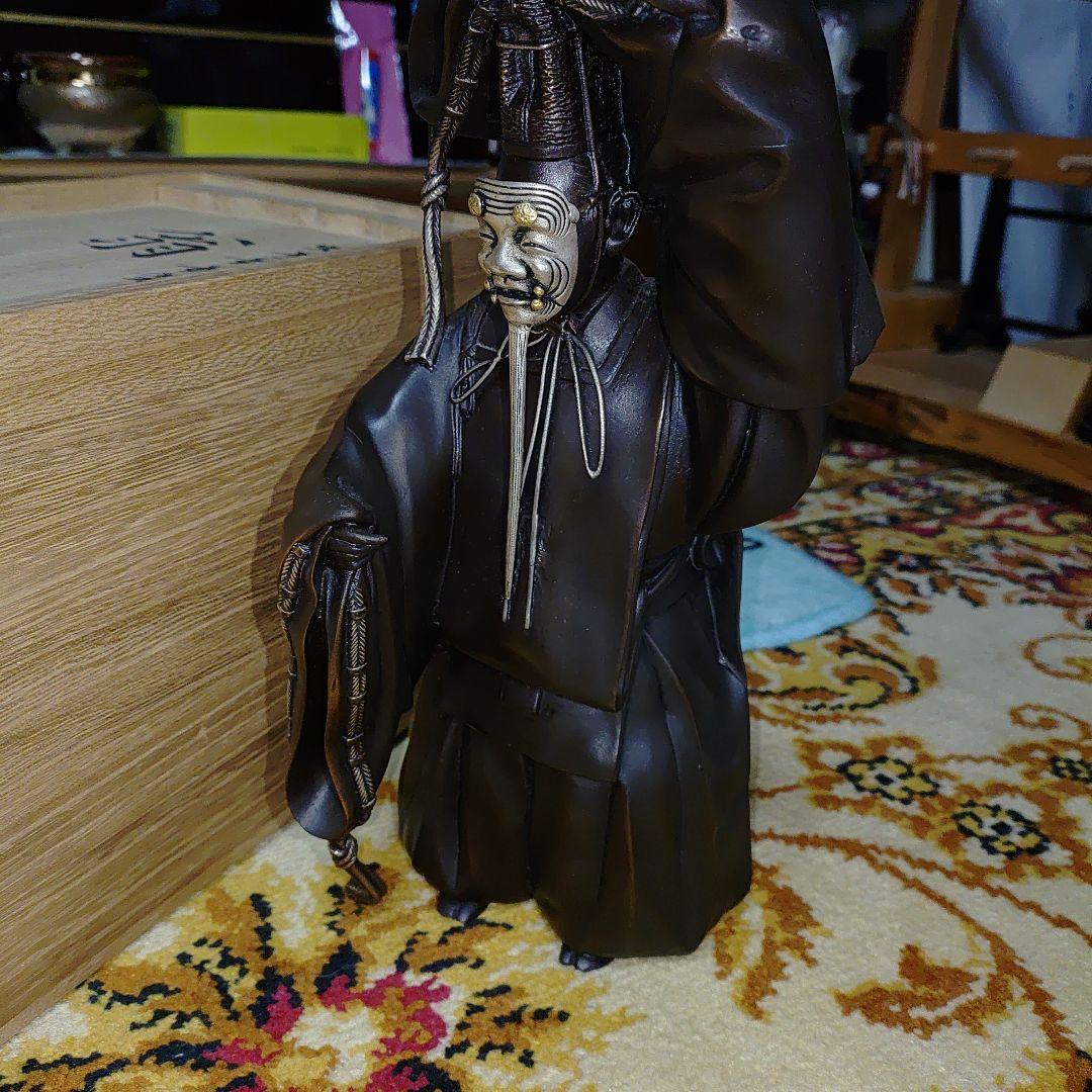 高岡銅器　人形