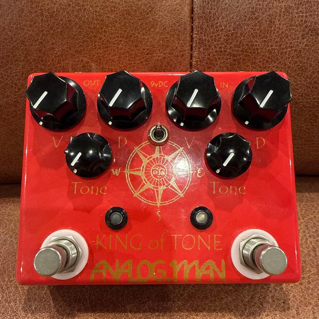 ギター Analogman KING OF TONE HI-GAIN RED SIDE