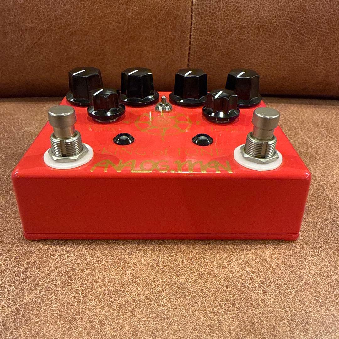 ギター Analogman KING OF TONE HI-GAIN RED SIDE
