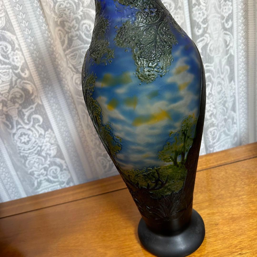 エミール・ガレ　花瓶　Emile Galle