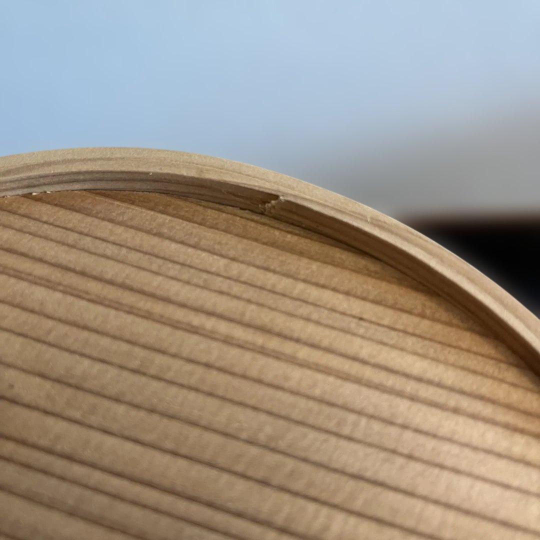 定価22000円　茶道具　木地曲水指　木製　紙箱付　送料無料