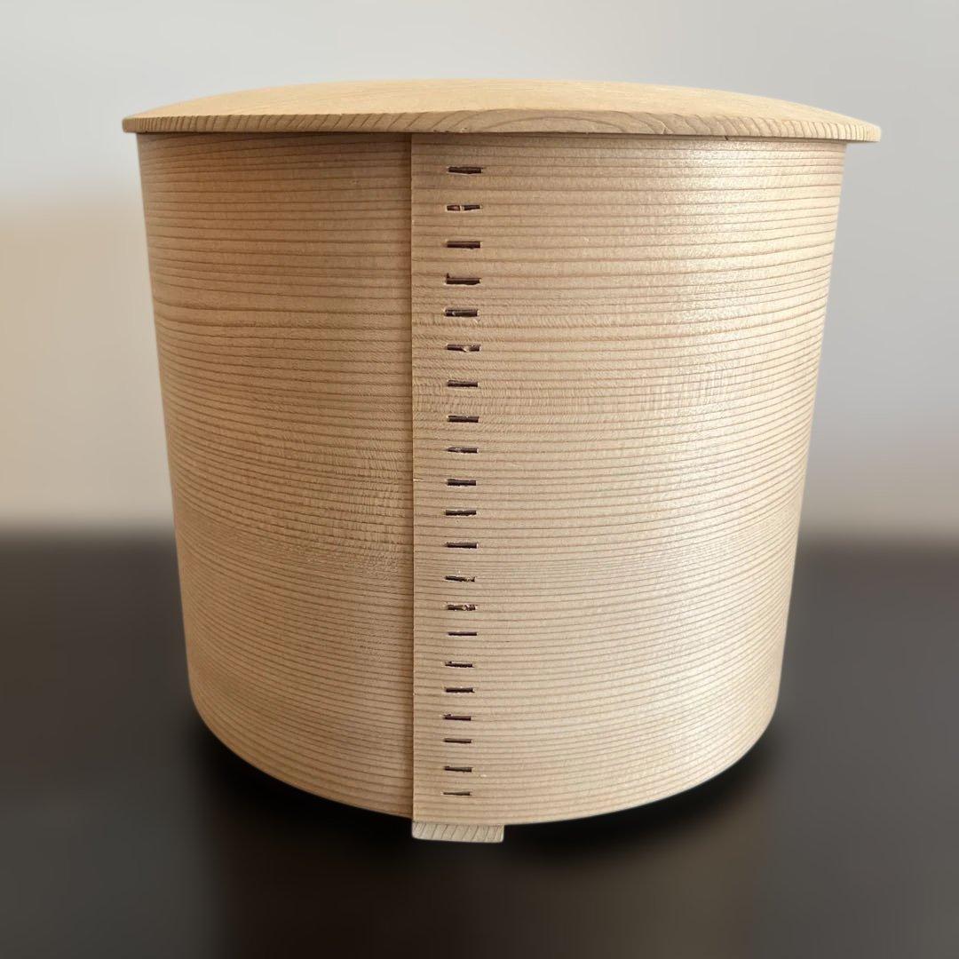 定価22000円　茶道具　木地曲水指　木製　紙箱付　送料無料