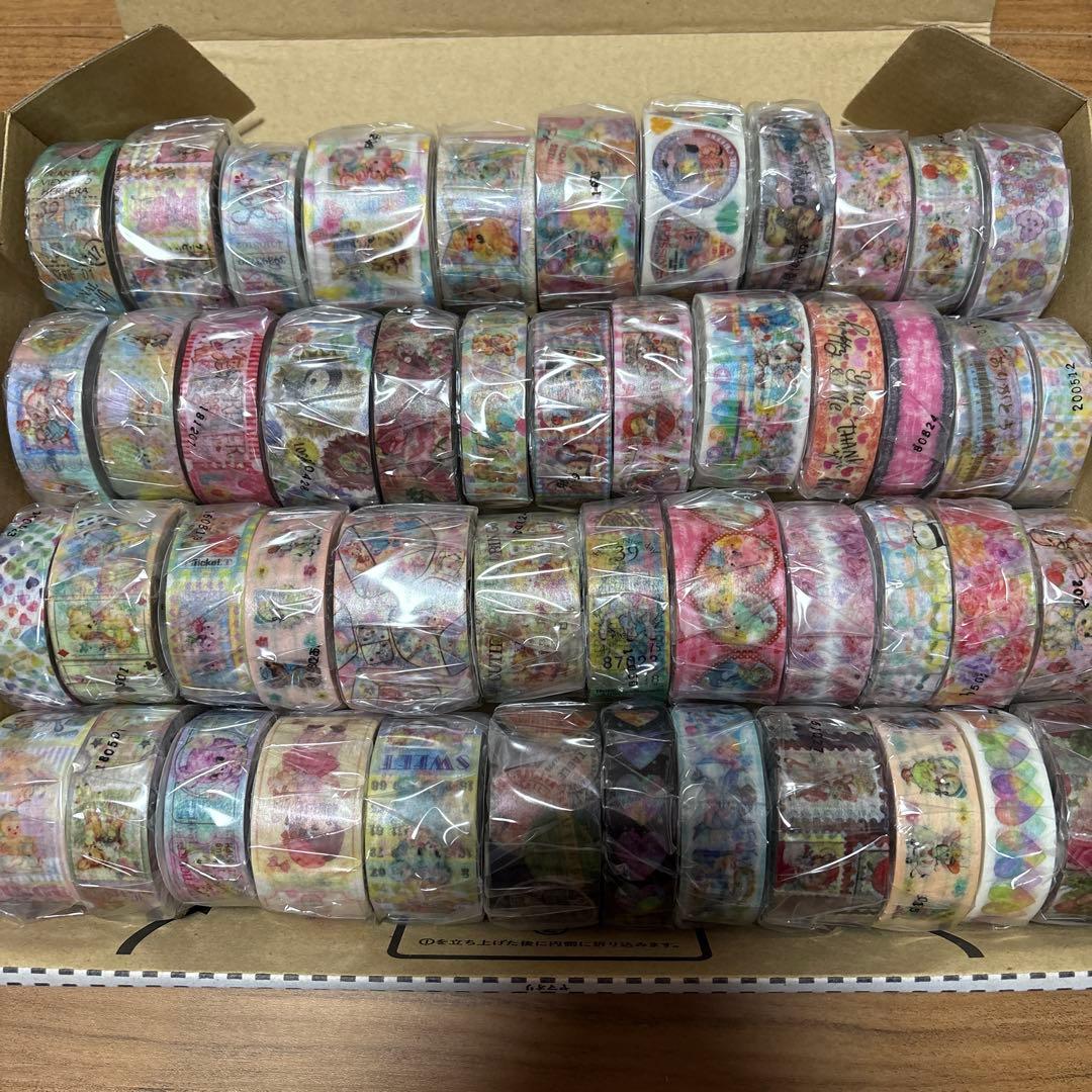 liebe liebe liebeマスキングテープ 48個セット