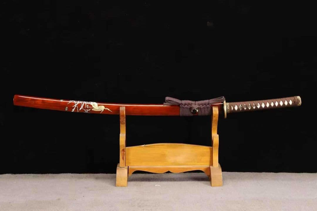 【雲鶴】 古兵器 武具 刀装具 日本刀　模造刀 居合刀 武士道 鑑賞用 美術刀