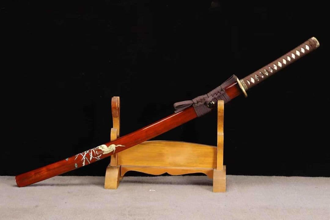 【雲鶴】 古兵器 武具 刀装具 日本刀　模造刀 居合刀 武士道 鑑賞用 美術刀