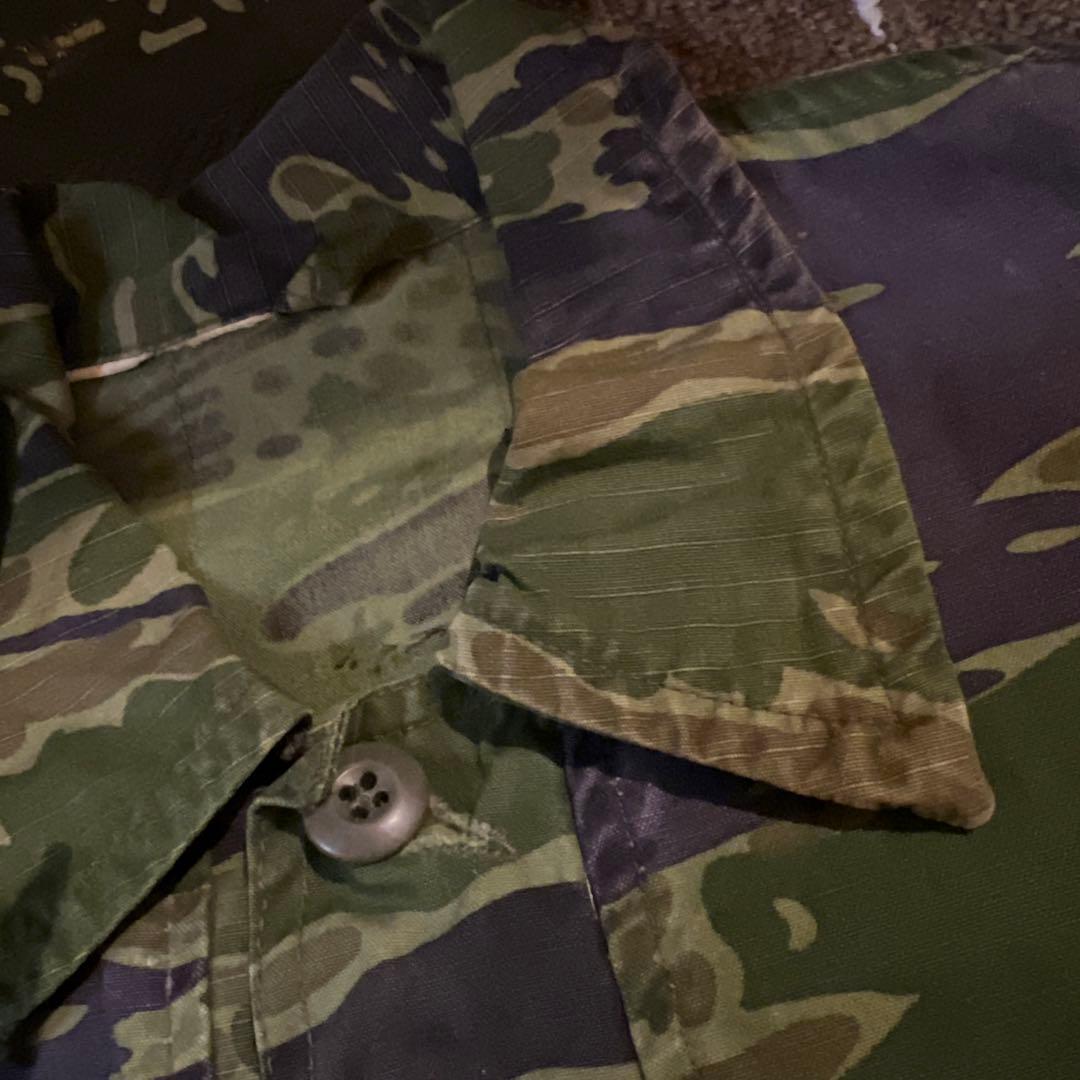 希少サイズ　当時物　ベトナム戦　タイガーストライプ　XL相当