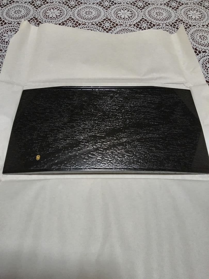 【未使用品】京都平安 象彦 ゲストプレート5枚セット 木製 漆器