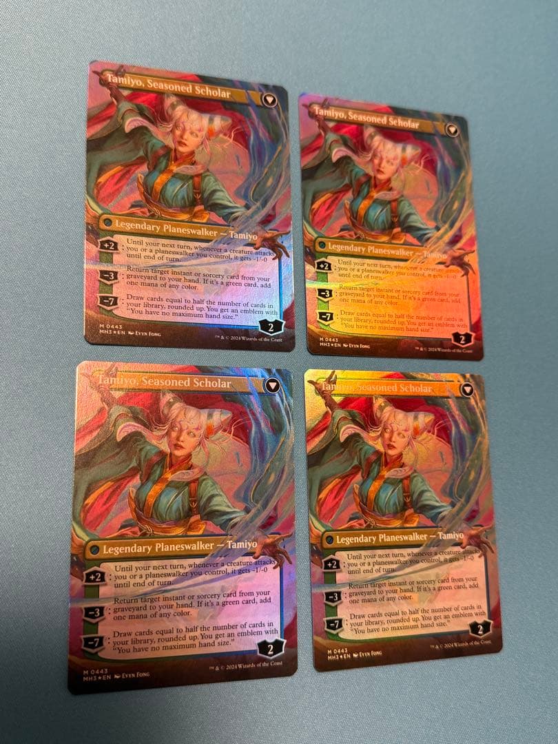 知りたがりの学徒、タミヨウ　拡張　英語foil 4枚