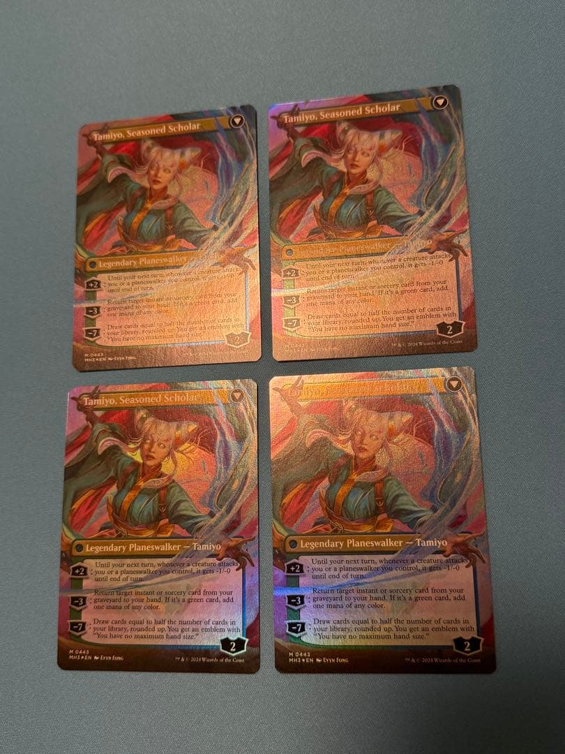 知りたがりの学徒、タミヨウ　拡張　英語foil 4枚