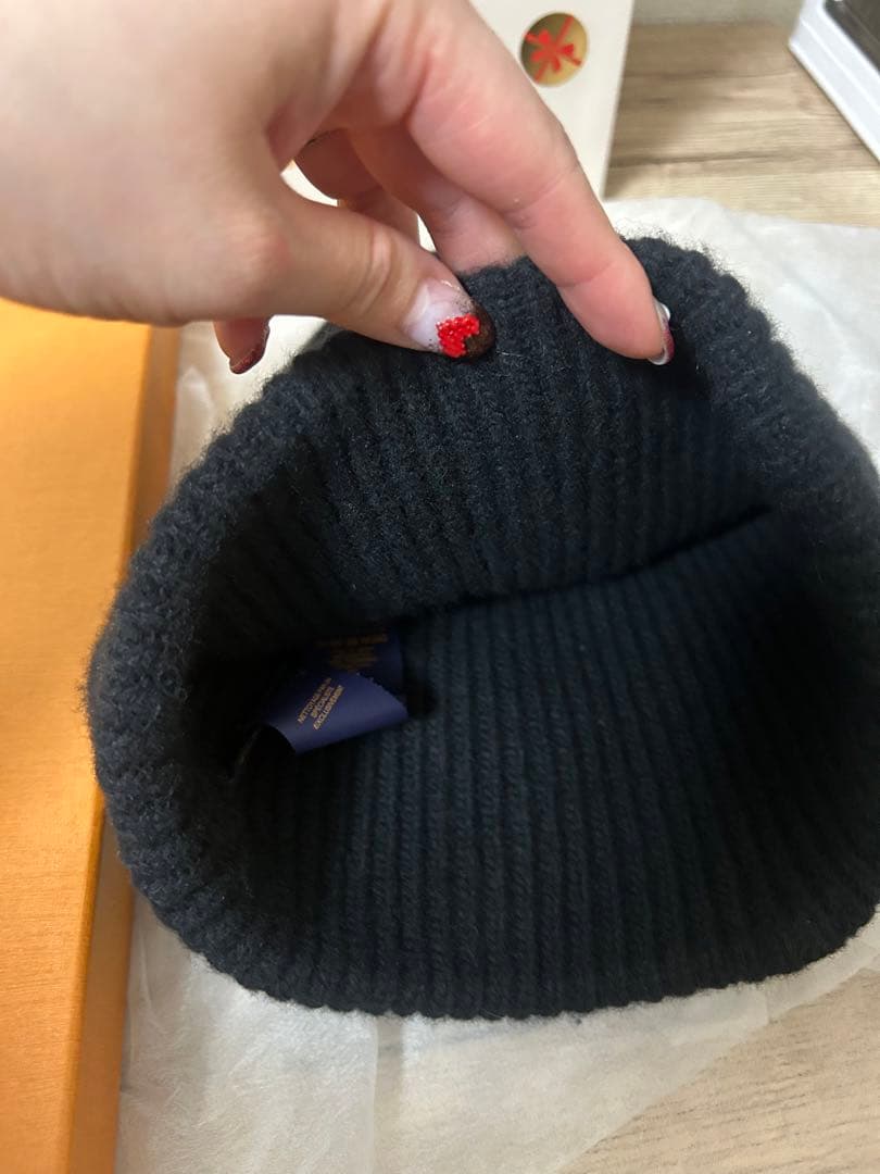 LOUIS VUITTON ルイ・ヴィトン ビーニー・ニット帽子　レシート有り♡