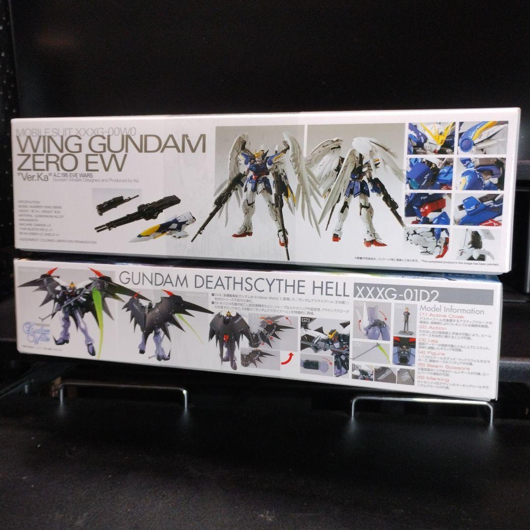 未開封新品 MG ウイングゼロEW＋デスサイズヘルEW 合計2個セット