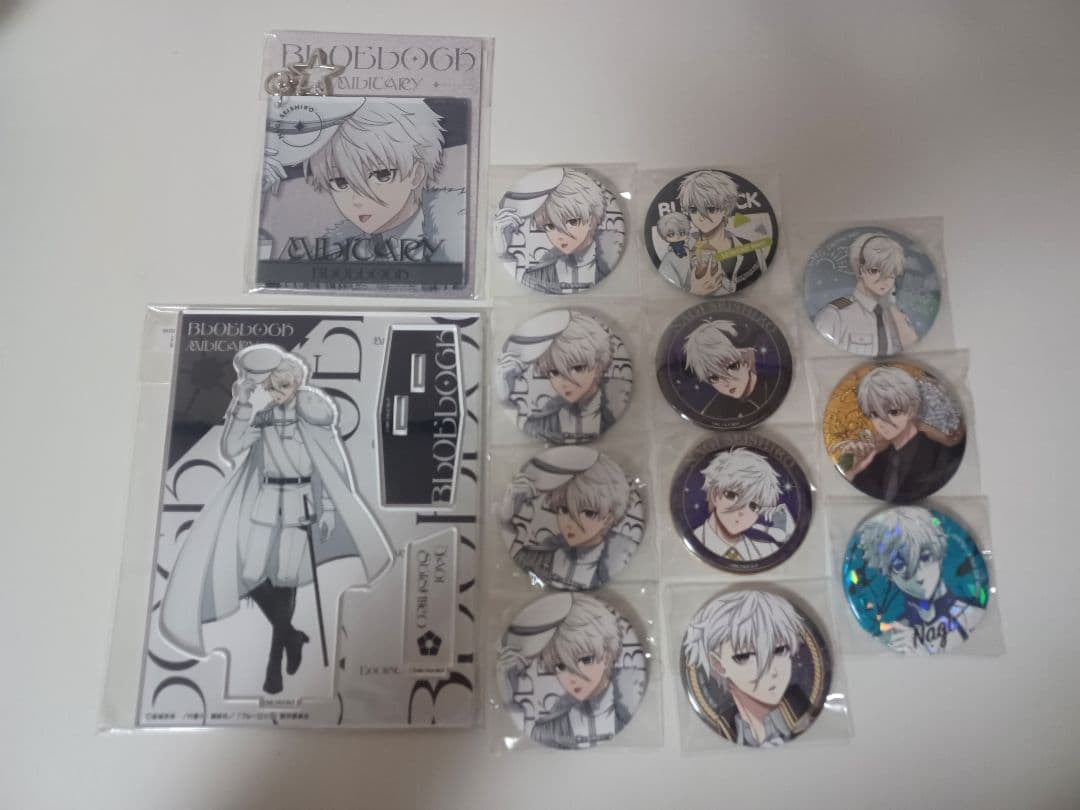 【本日のみ値下げ】ブルーロック ミリタリー 缶バッジ 凪誠士郎