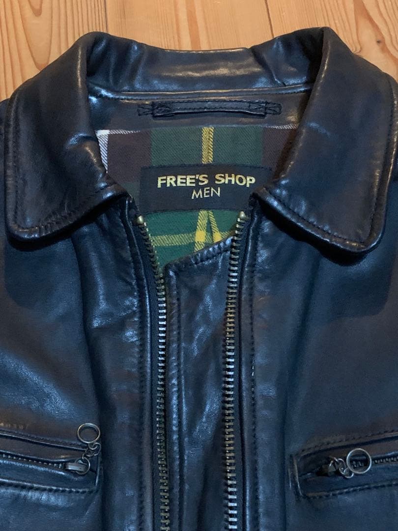 シングルライダース　馬革　ビンテージ M