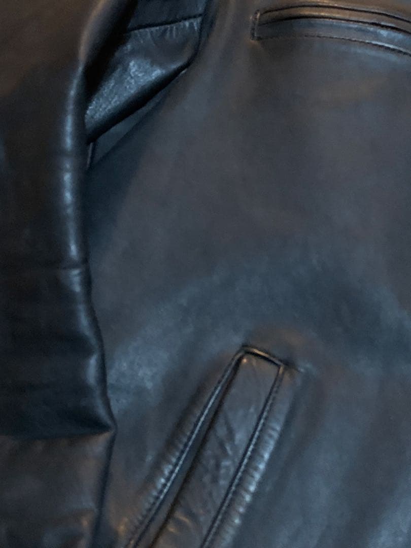 シングルライダース　馬革　ビンテージ M