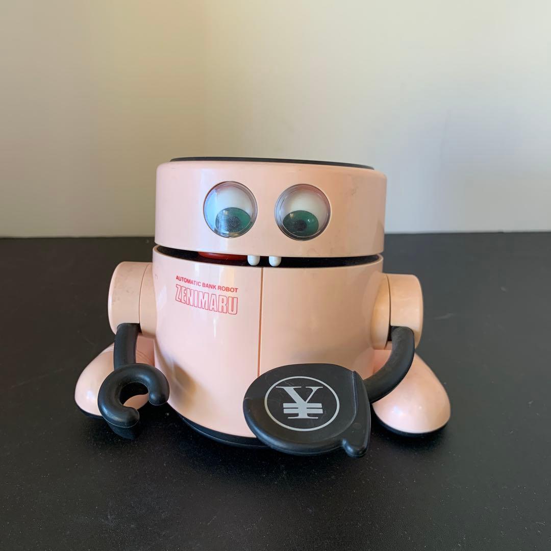 4*0様 TOMY ぜにまる　ZENIMARU ロボット 貯金箱