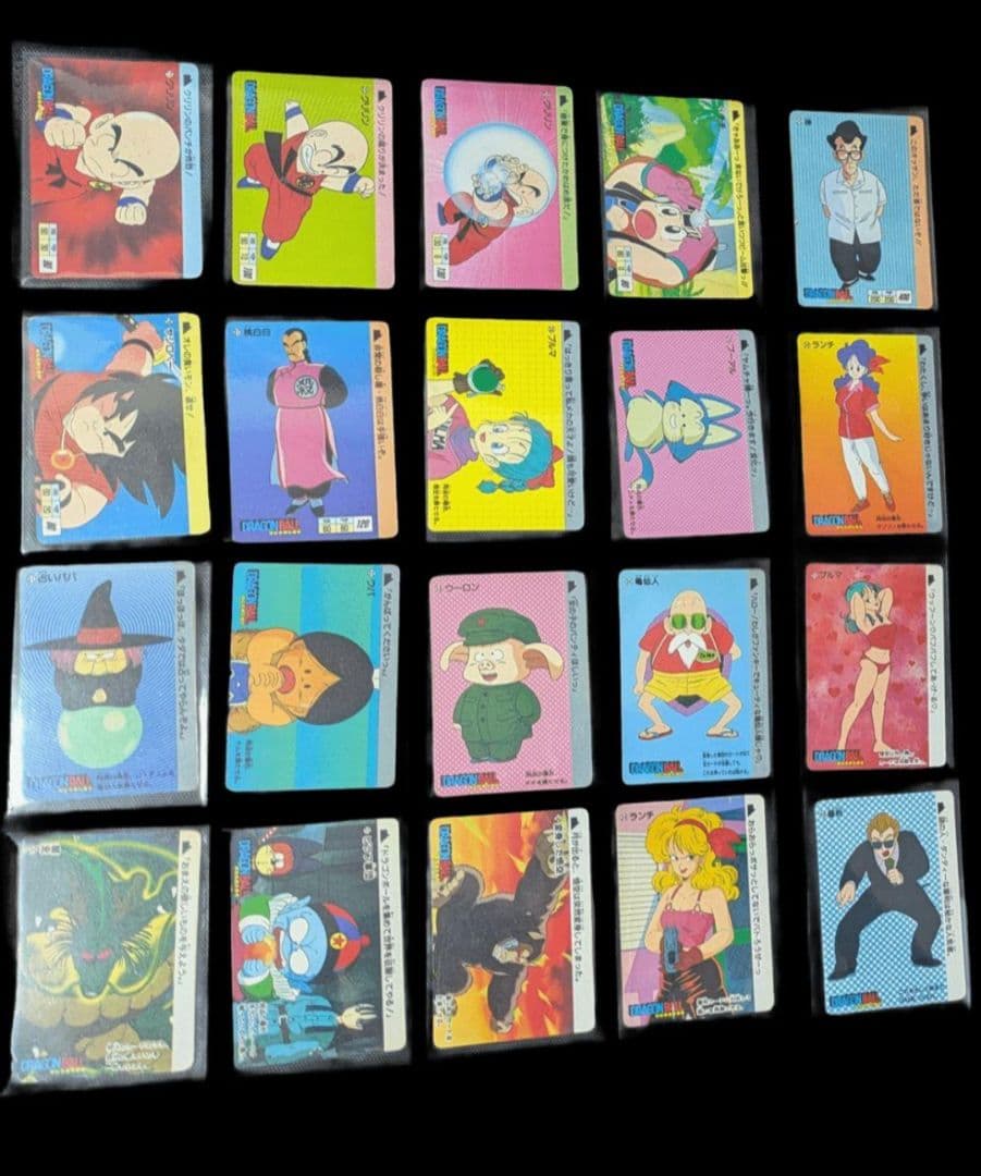 1988年製　全初版　本弾　第1弾　ドラゴンボールカードダス　コンプ　全42種