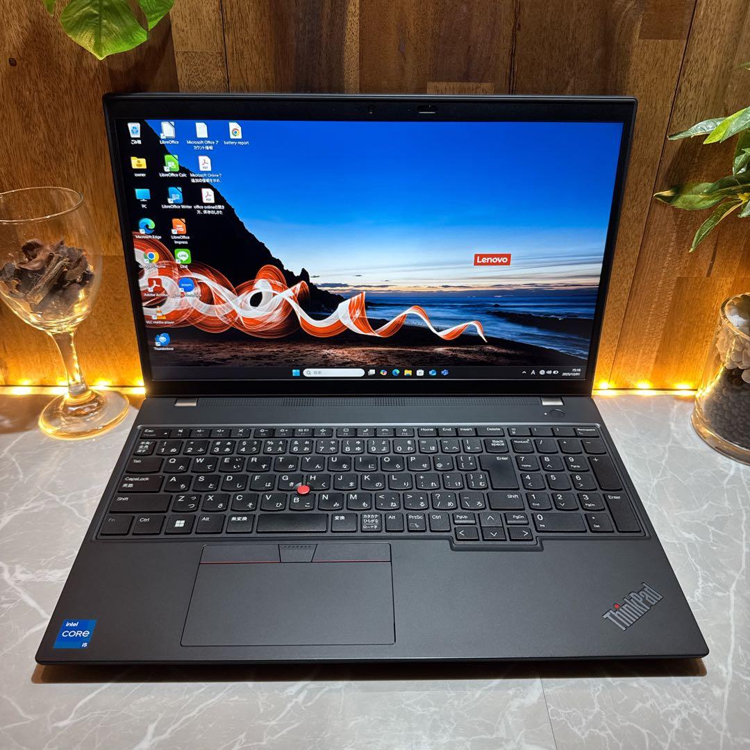美品2022年式‼️ThinkPad L15☘i5第12世代☘ノートパソコン