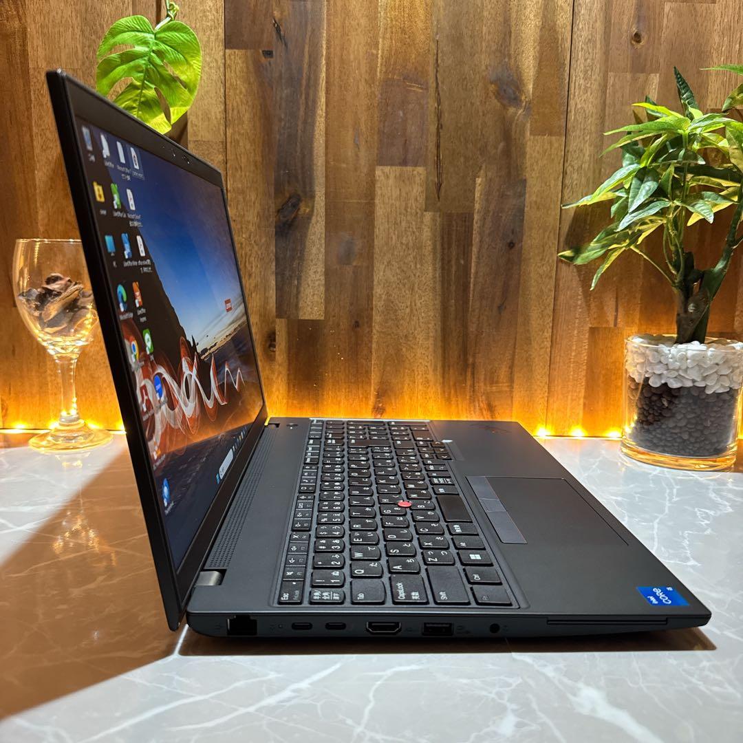 美品2022年式‼️ThinkPad L15☘i5第12世代☘ノートパソコン