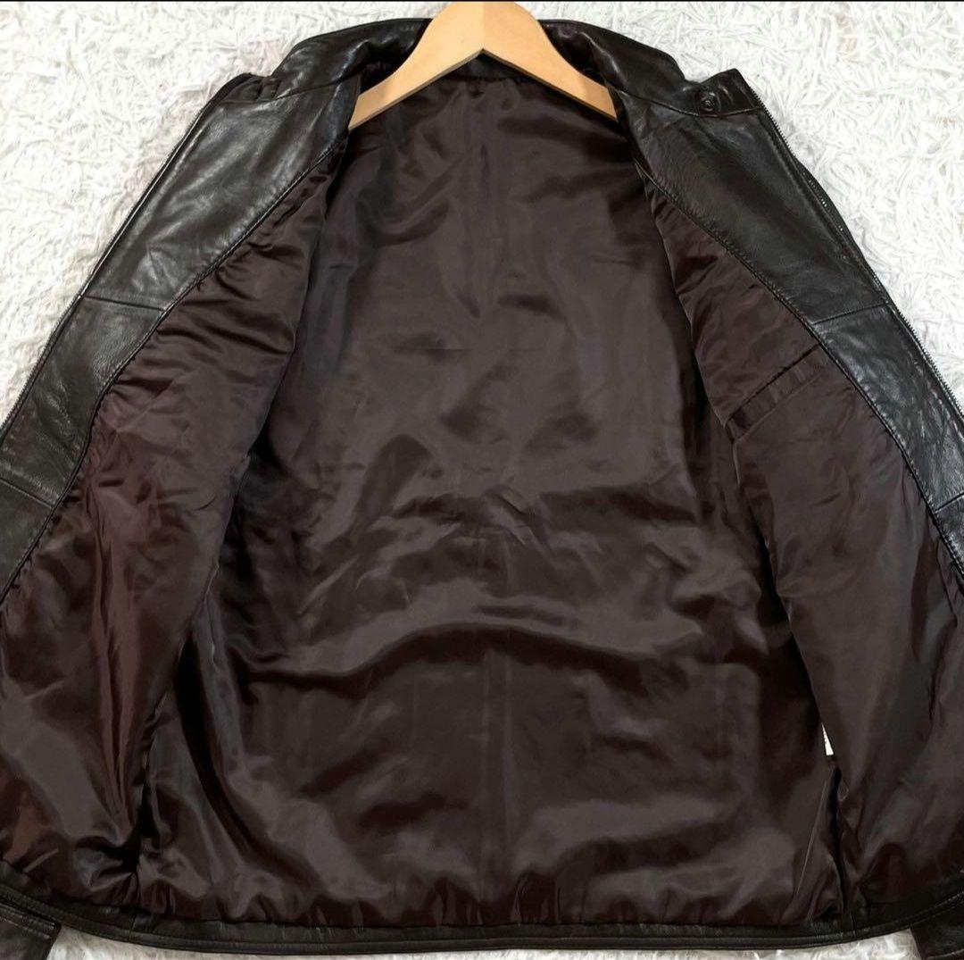 シングルライダース　ジャケット　レザージャケット　本革　羊革