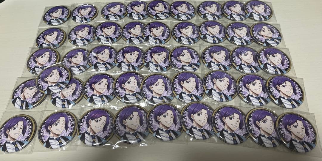 ブルーロック　イケプリ　ガチャ　缶バッジ　玲王