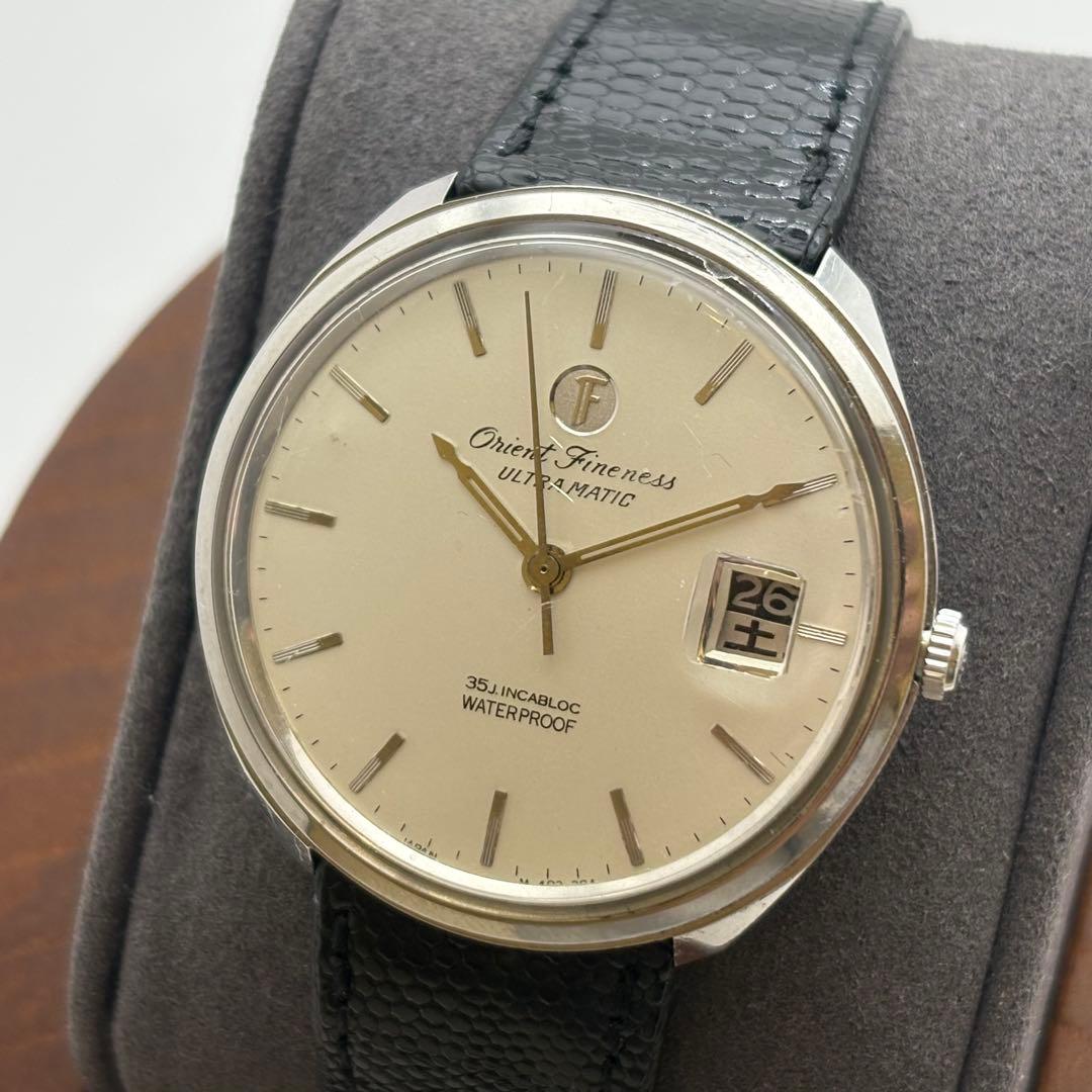 【超希少】オリエント　ウルトラマティック012402 ファイネス　自動巻