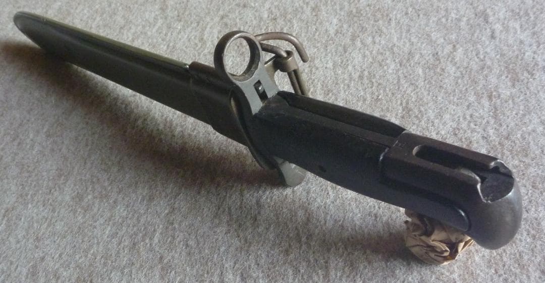 米軍　US　WW2　M1バヨネット（刃身切断タイプ）　鞘とグリップ