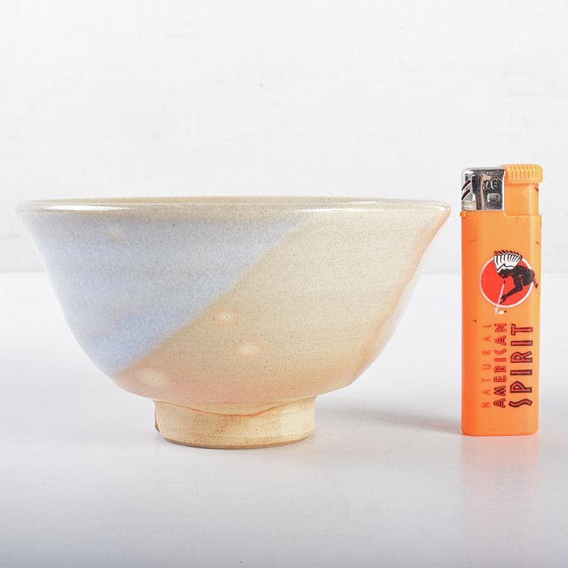 茶道具　萩焼　玉村松月作　数茶碗　十客　共箱　M　R7529B