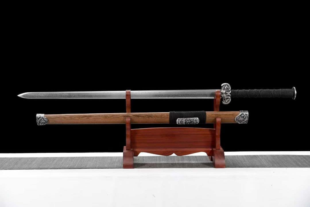 【ドロン漢剣】古兵器 刀装具 日本刀　模造刀 居合刀 武士道 鑑賞用 美術刀