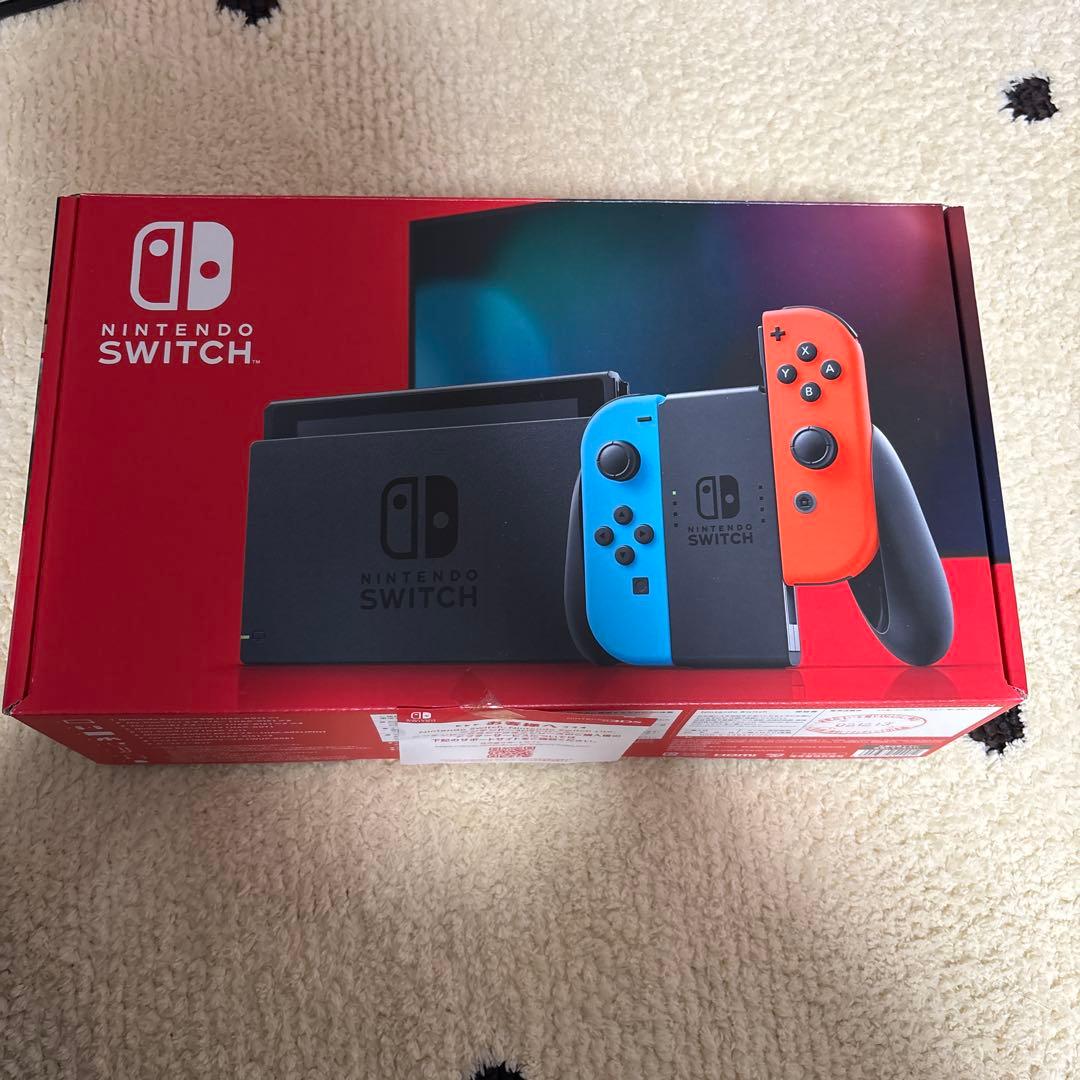【付属品完備】Nintendo Switch 本体 青/赤
