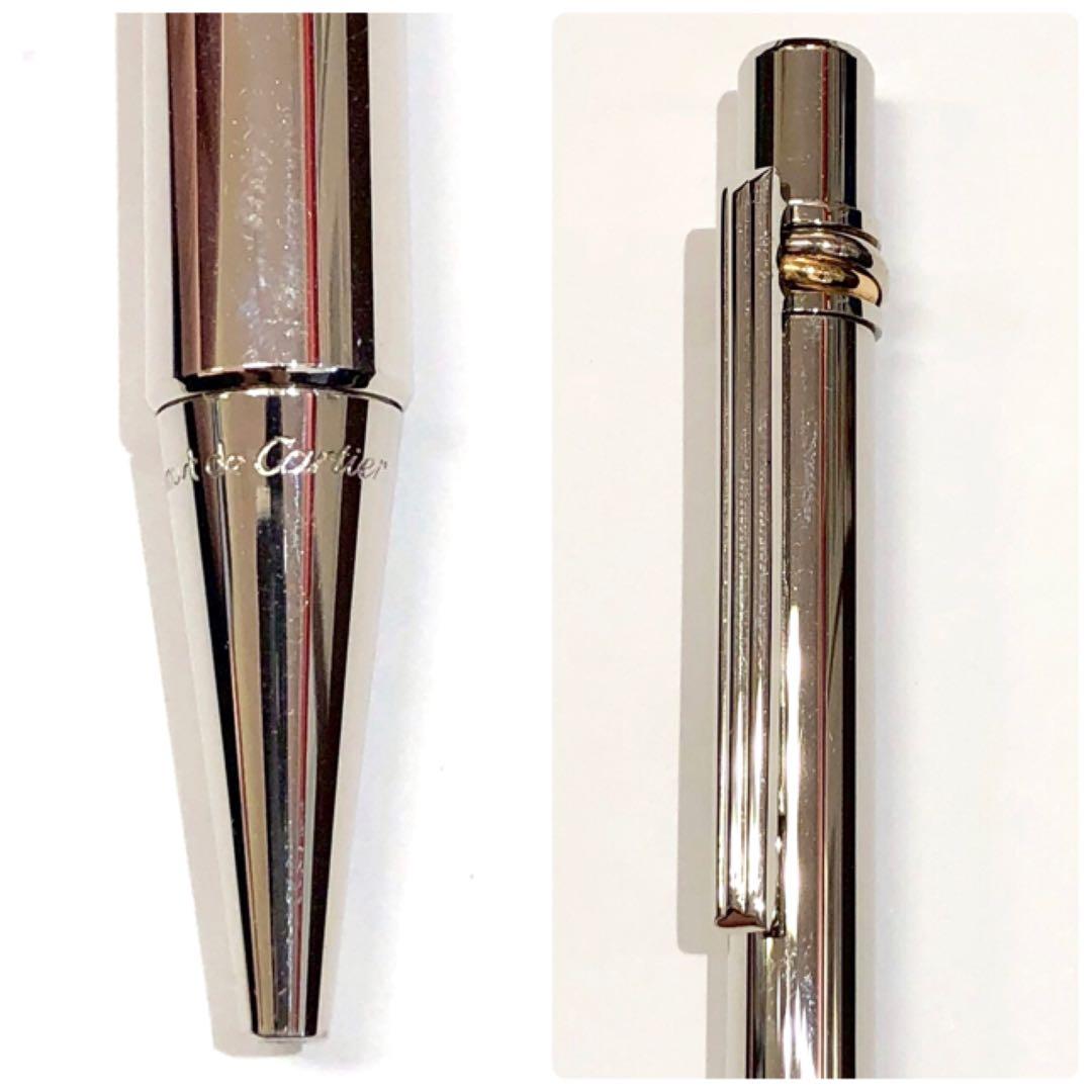 Cartier カルティエ ボールペン シルバー系