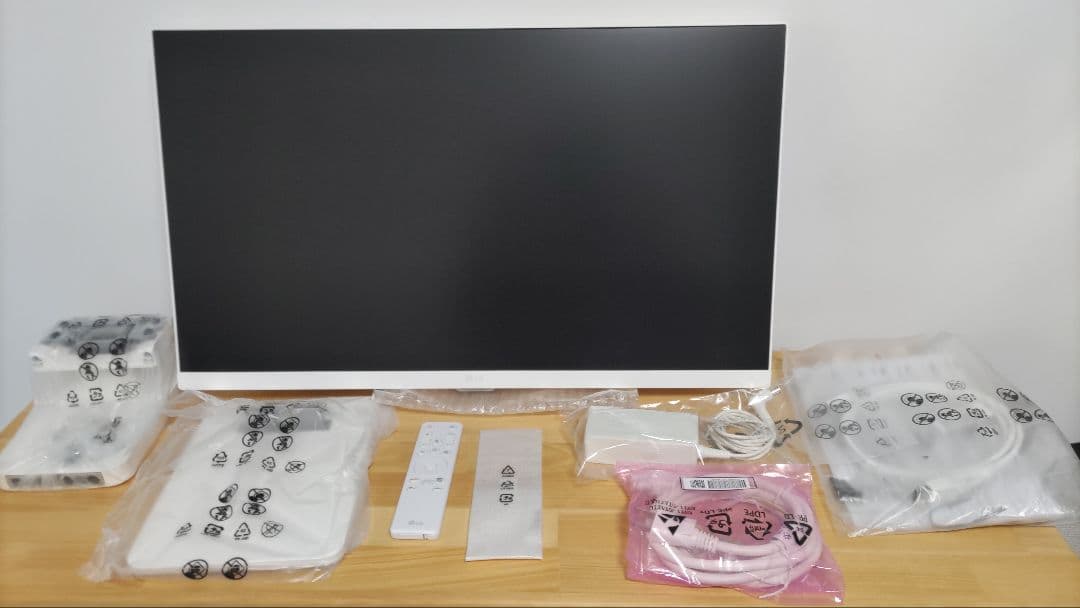 LG スマートモニター モニターだけで動画視聴 25sr50f